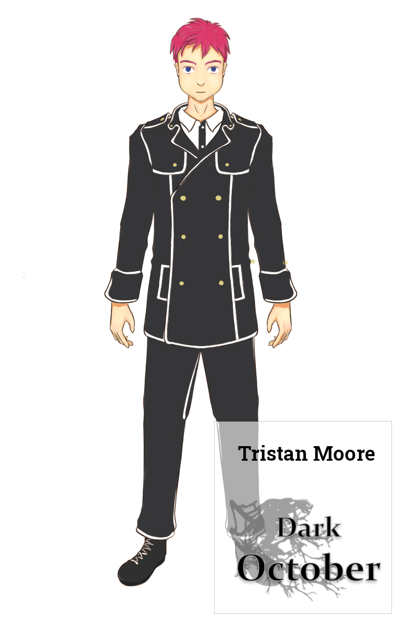 Tristan Moore, male playable character of Dark October.